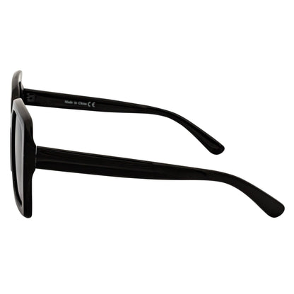 Morspecs Retro Modern Square Sunglases - Quad Blk/Smoke