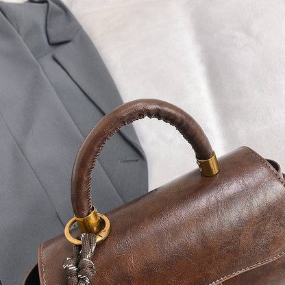 Multi-Function Shoulder Bag With Pendant