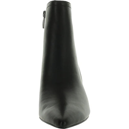 27Edit Maya Leather Booties - Black 8