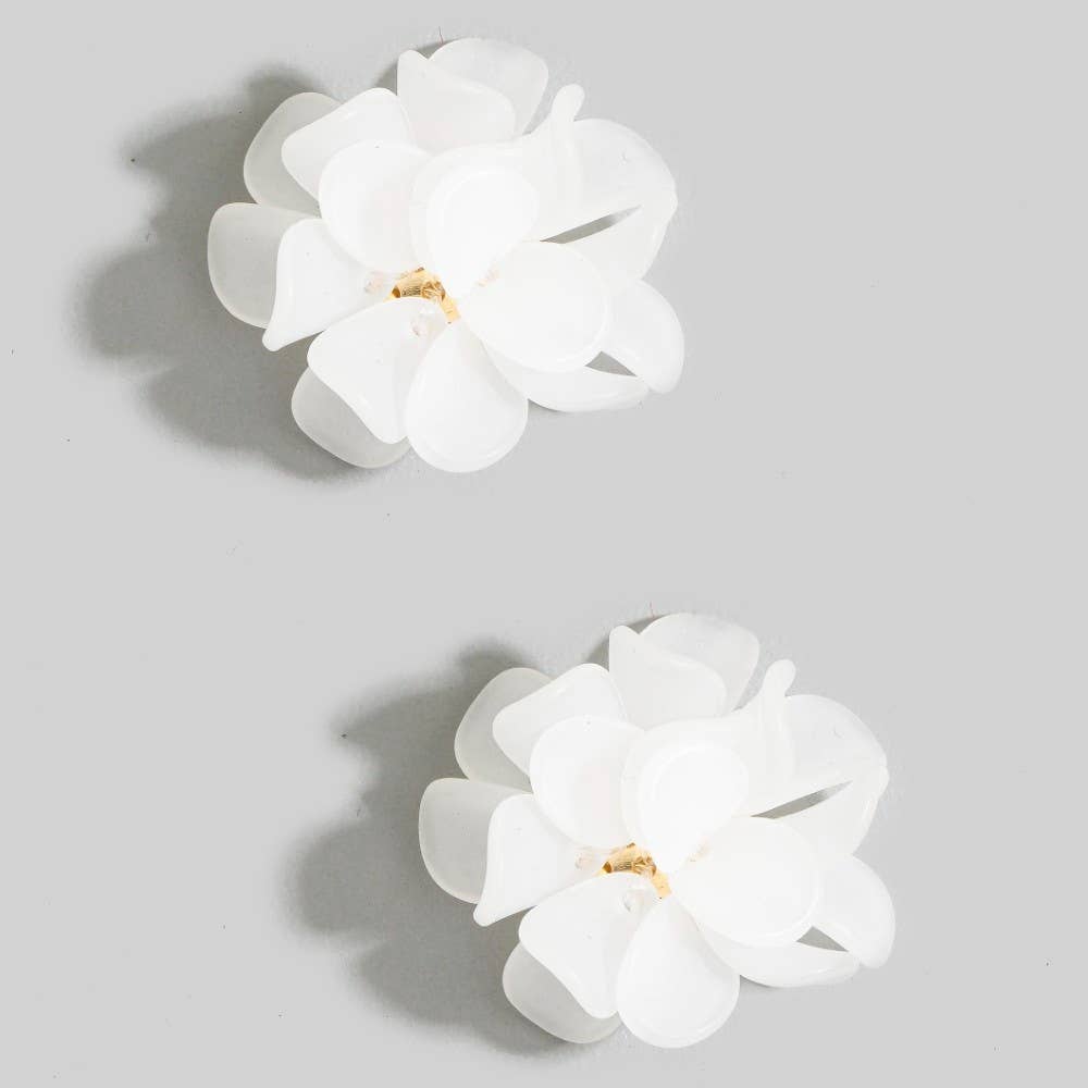 AS Floral Cluster Stud Earrings