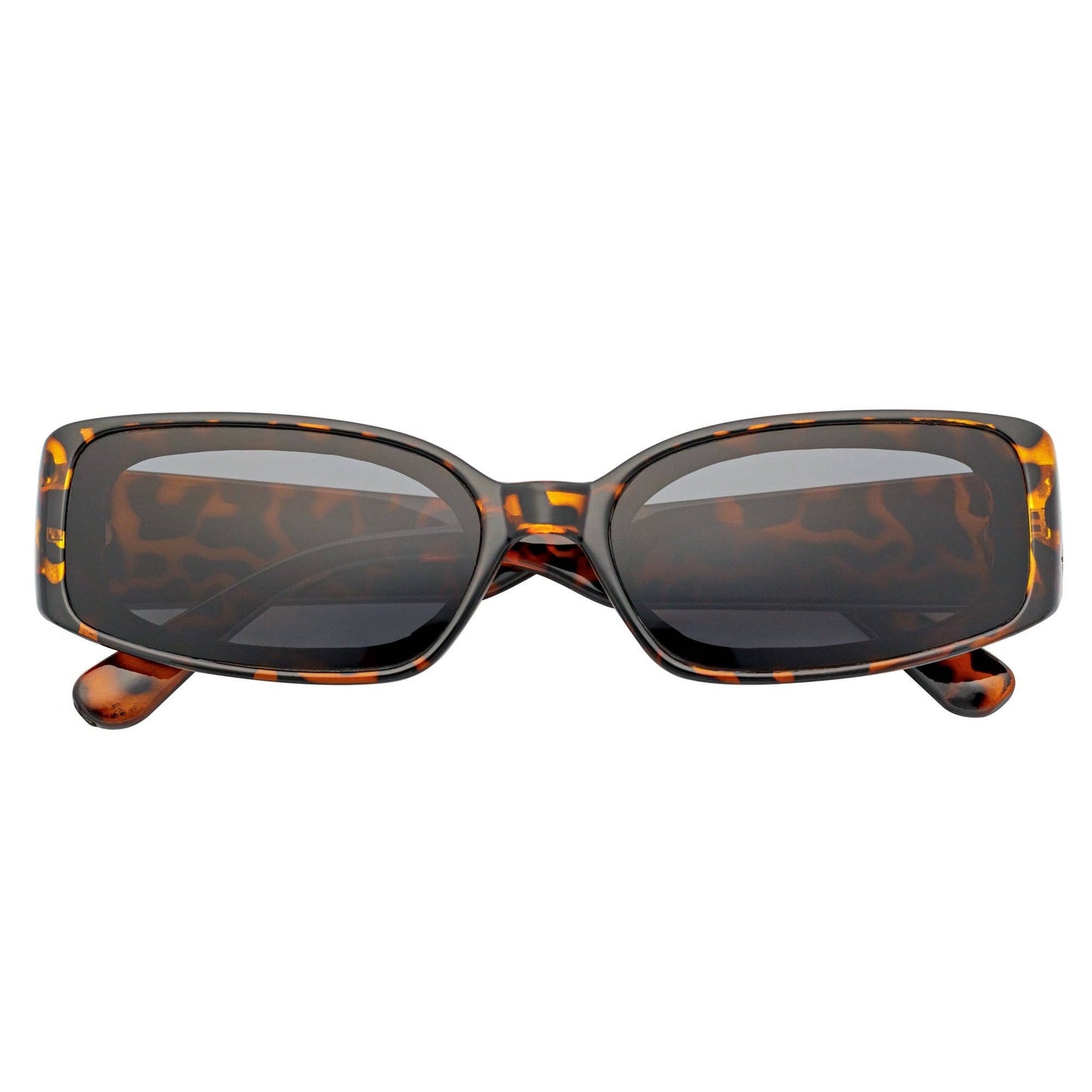Morspecs 90's Sm Rectangle Sunglasses - Rizz Tortoise/Smoke
