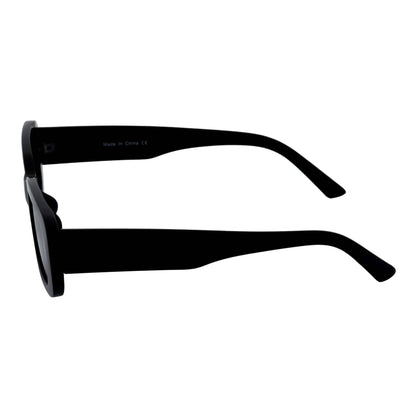 Morspecs 90's Sm Rectangle Sunglasses - Slim Blk/Smoke