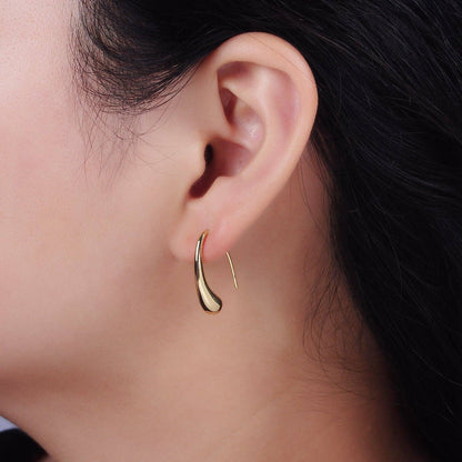 Molten Drop Earrings - 14K Gold Filled