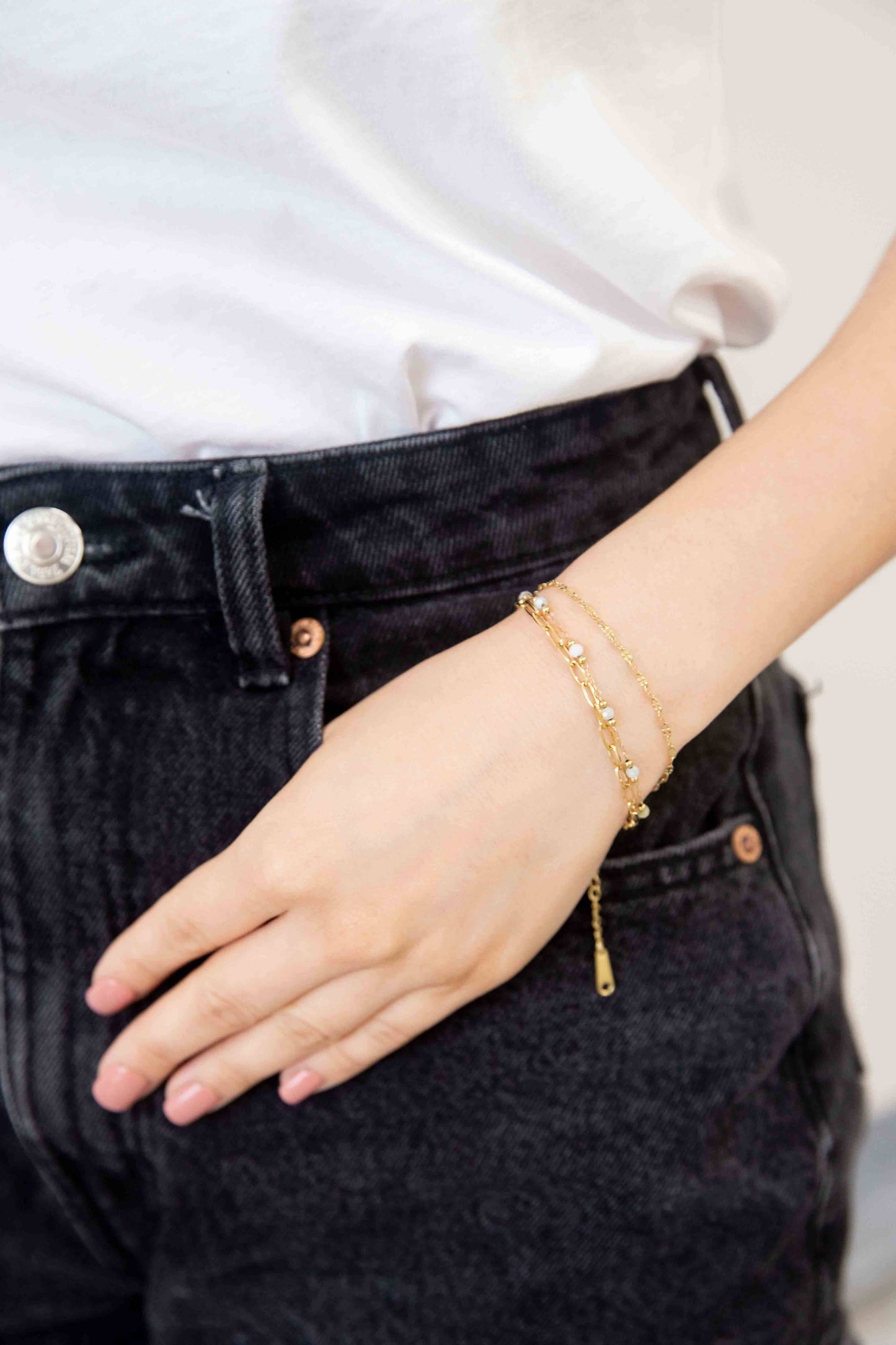 Lovoda Plata Beaded Bracelet