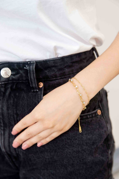 Lovoda Plata Beaded Bracelet
