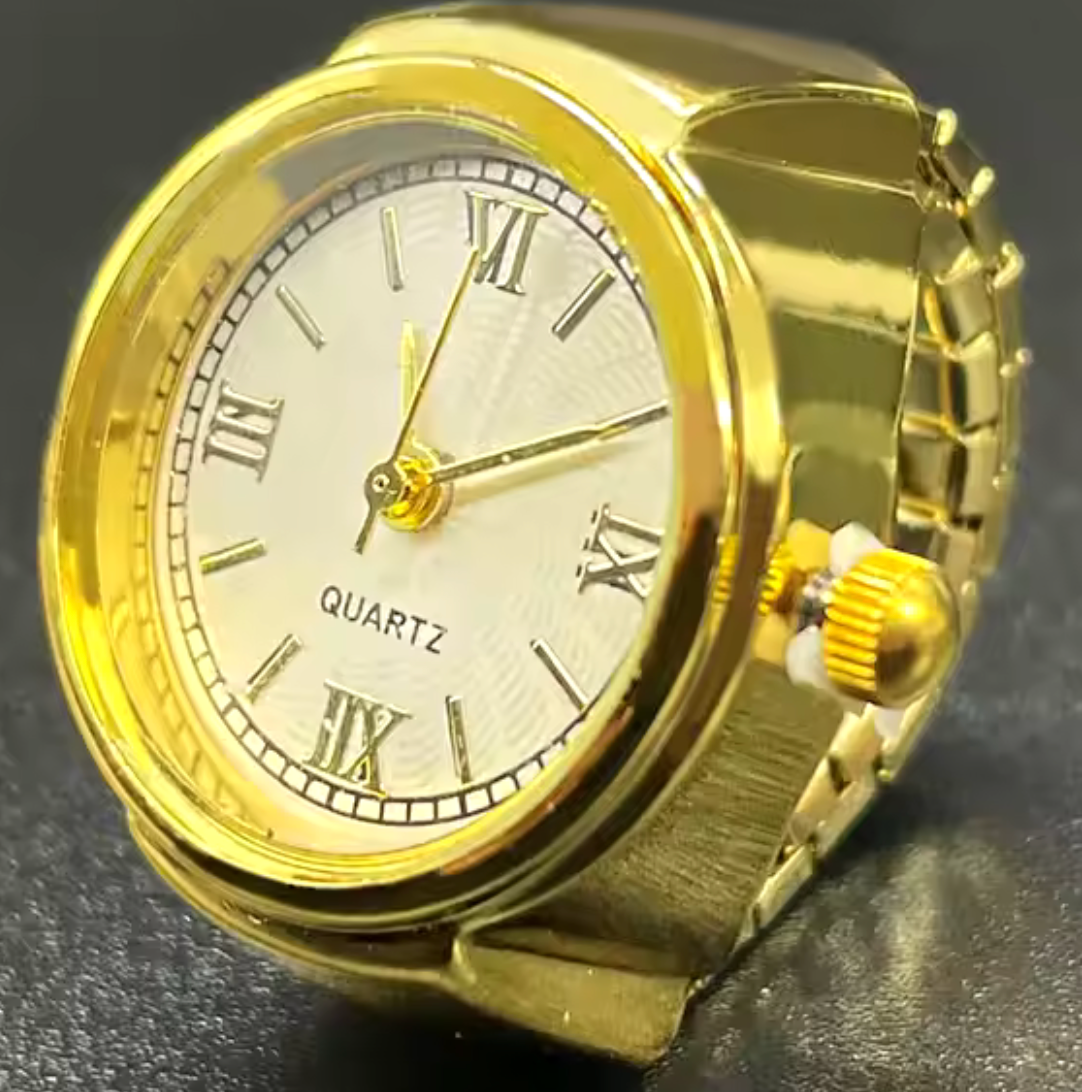 Quartz Watch Stretch Ring
