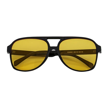 Morspecs Classic Aviator - Brasco Blk/Yellow