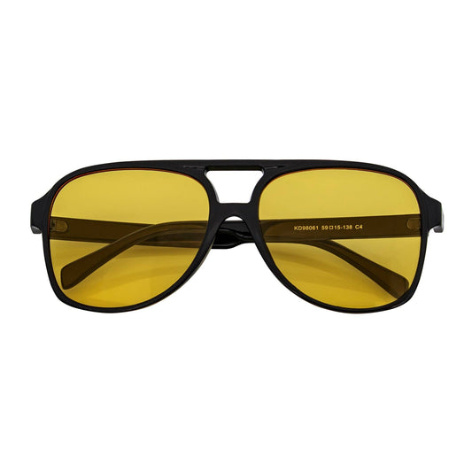 Morspecs Classic Aviator - Brasco Blk/Yellow