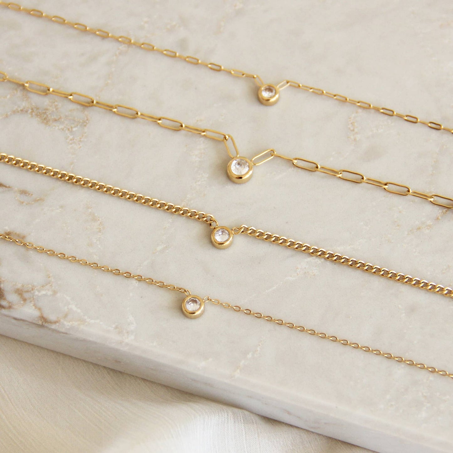 CZ Chain Necklace