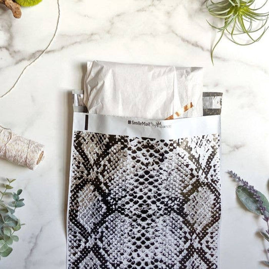 SnakeSkin Designer Poly Mailers 10x13