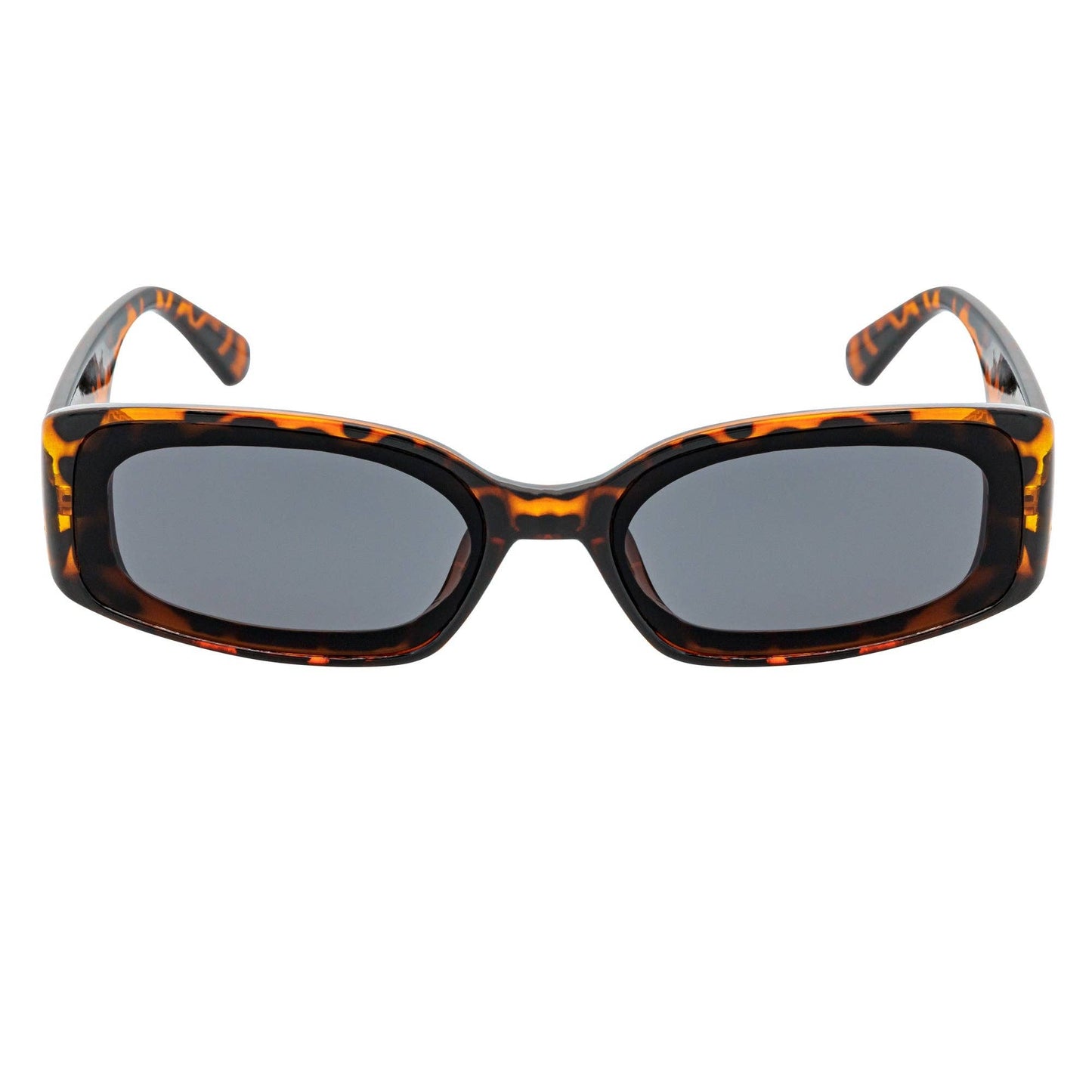 Morspecs 90's Sm Rectangle Sunglasses - Rizz Tortoise/Smoke