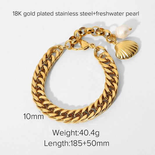 Mio Queena Bracelets - 18K Gold Plated