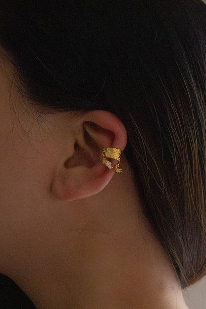 Lovoda Modern Art Cuff Earring