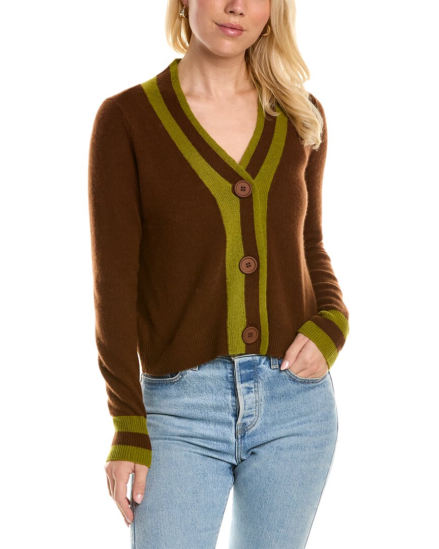 525 America Cardigan - Cocoa/Moss