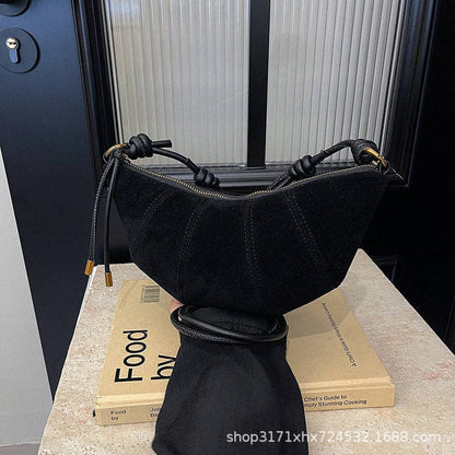 Vintage Matte Hobo Bag 2024 Women's Shoulder Crossbody Purse