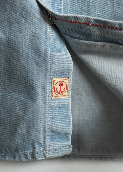 Iron & Resin Turner Denim Shirt - Bleach
