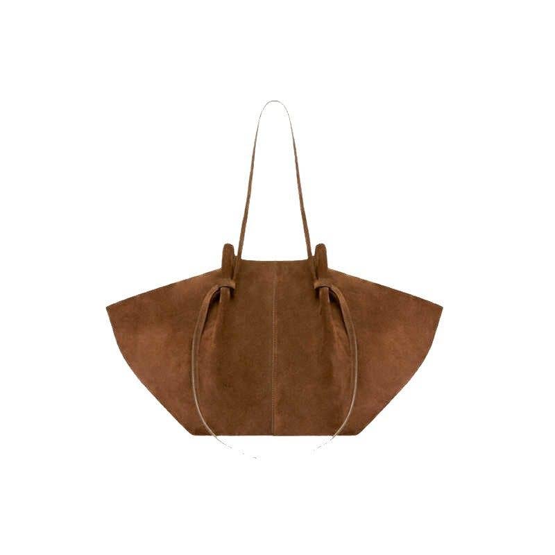 Autumn Winter Suede Wing Shoulder Bag Large Capacity