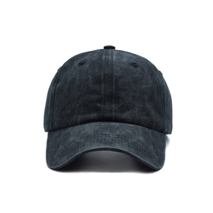 Washed Baseball Cap Blank Hat Four-Stitch Brim