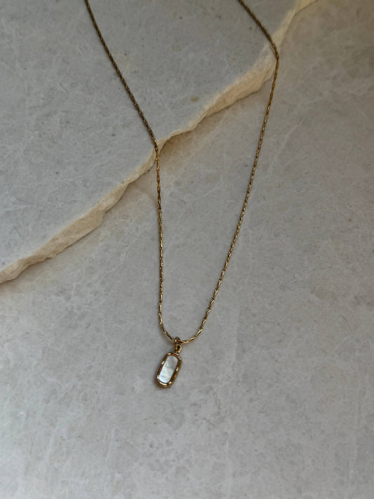 SG Hazel Pendant Necklace - 14K Gold Plated