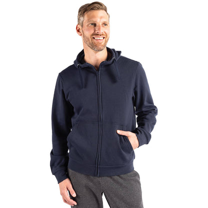 Clique Unisex Stockholm Full Zip Hoodie: Black / M