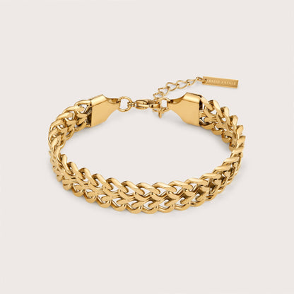 Saint Fatale Eliana Double Link Chain Bracelet - Gold