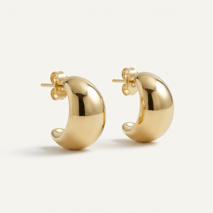 Forme Bubble Stud Earrings - 14K Gold Filled