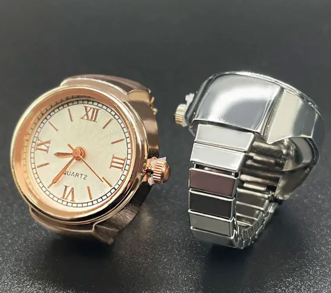 Quartz Watch Stretch Ring