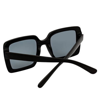 Morspecs Retro Modern Square Sunglases - Quad Blk/Smoke