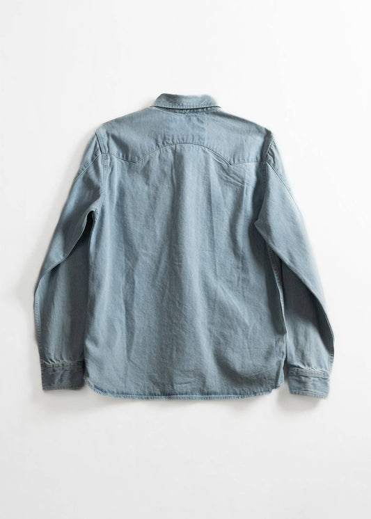 Iron & Resin Turner Denim Shirt - Bleach
