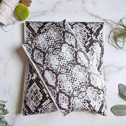 SnakeSkin Designer Poly Mailers 10x13