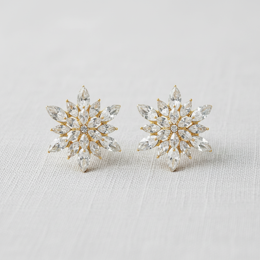 Paperln Snowflake Earrings