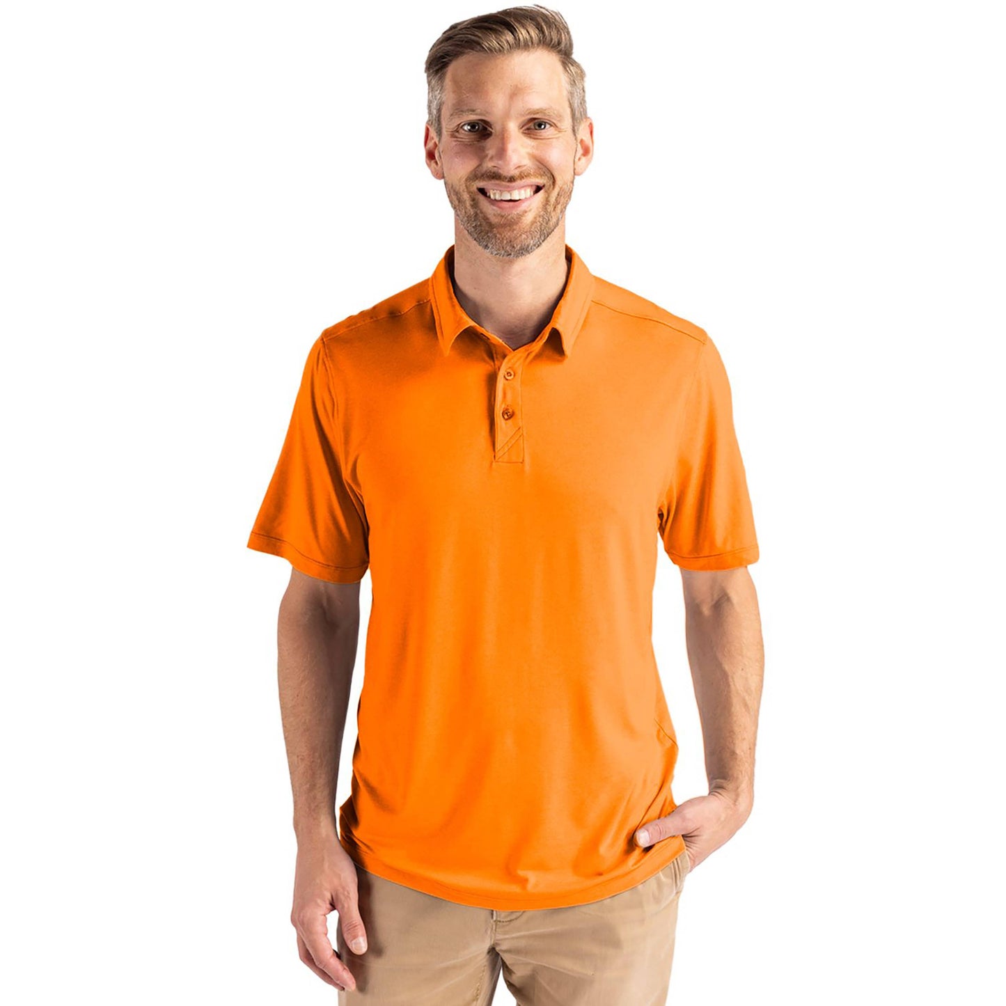 Cutter & Buck Coastline Eco Recycled Mens Polo: Atlas / L