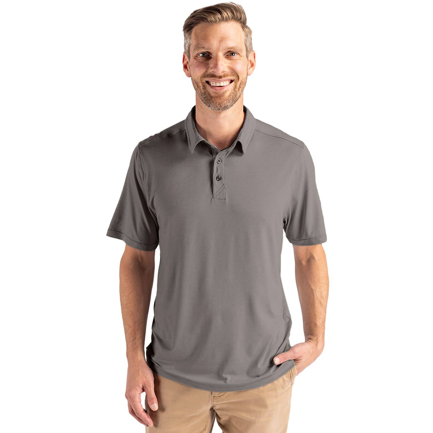Cutter & Buck Coastline Eco Recycled Mens Polo: Atlas / L