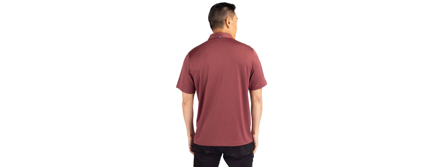 Cutter & Buck Forge Eco Stretch Recycled Mens Polo: Black / XL / MCK01236