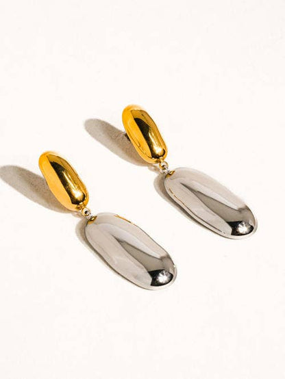 FM Gemali Classic Drop Earring - 18K Gold Plated