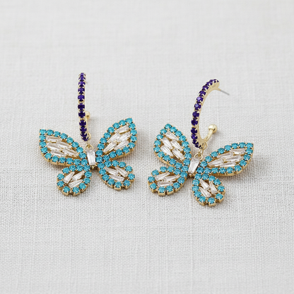 Butterfly Drop Earrings