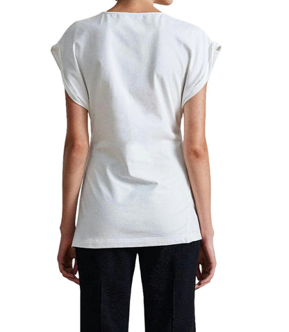 Apiece Apart Asymmetric Tunic Tee - White