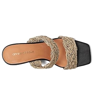 Andre Assous Drew Crochet Heel - Nat/Blk 7