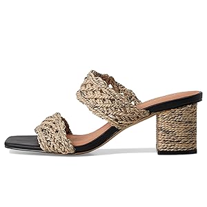 Andre Assous Drew Crochet Heel - Nat/Blk 7