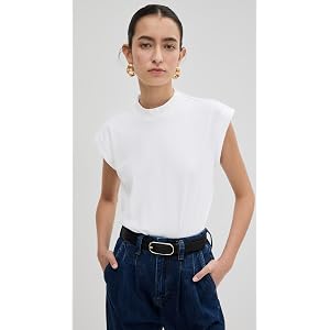 Anine Bing Caspen Tee - White