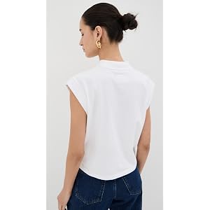 Anine Bing Caspen Tee - White