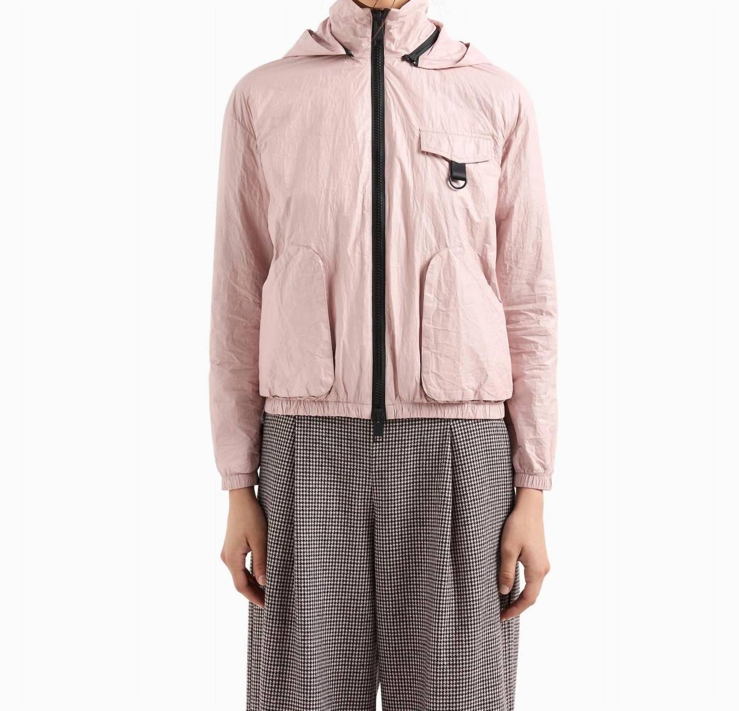 Armani Exchange Icon Cargo Pocket Jacket - Pink