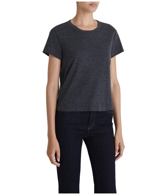 AG Adriano Goldschmied Del Rey Tee - Heather Charcoal