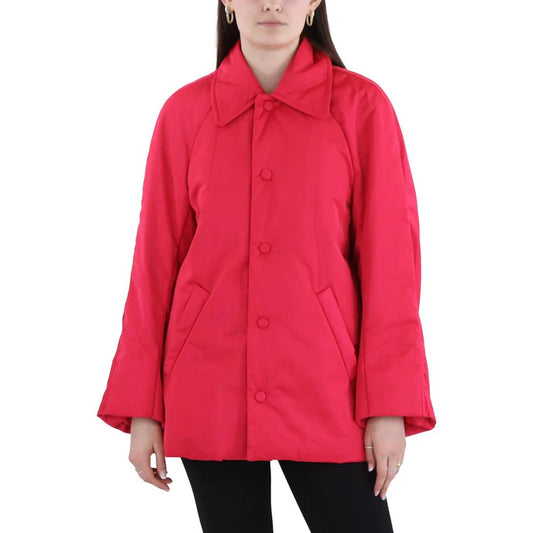 A.L.C. Collar Windbreaker Jacket - Dark Hot Pink
