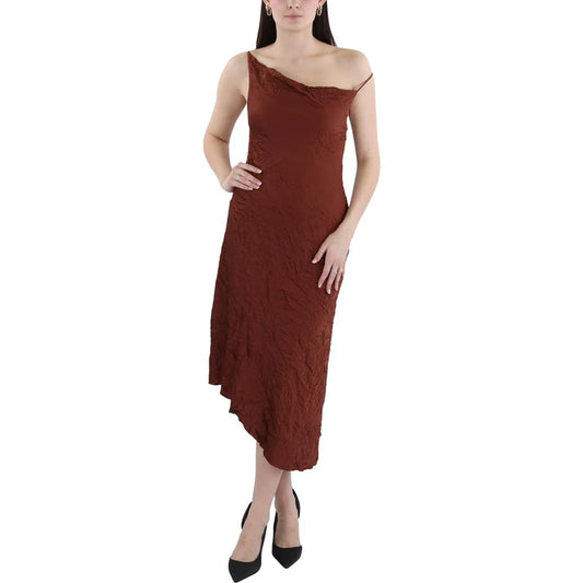 A.L.C. Zipper Slip Dress - Brown