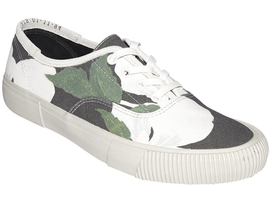 AllSaints Mens Lex Canvas Trainer - Camo Floral 9