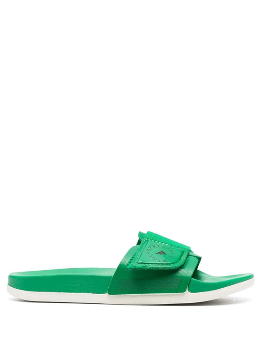 Adidas by Stella McCartney Slides - RichGreen/Wht