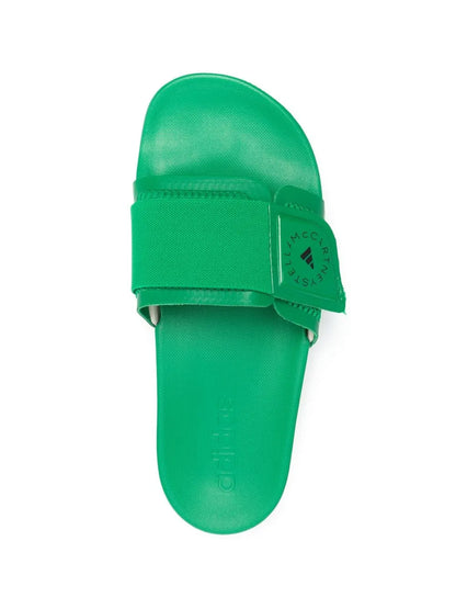 Adidas by Stella McCartney Slides - RichGreen/Wht