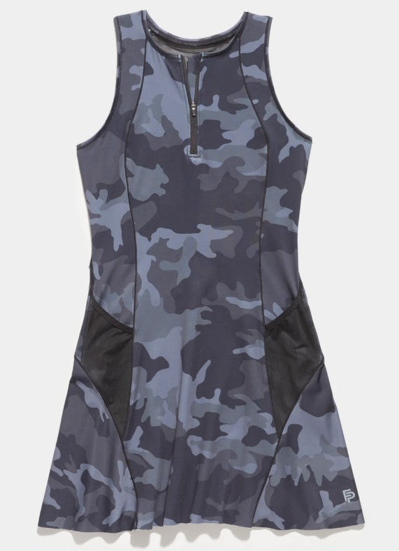Flint Park Ace Tennis Dress - Camo