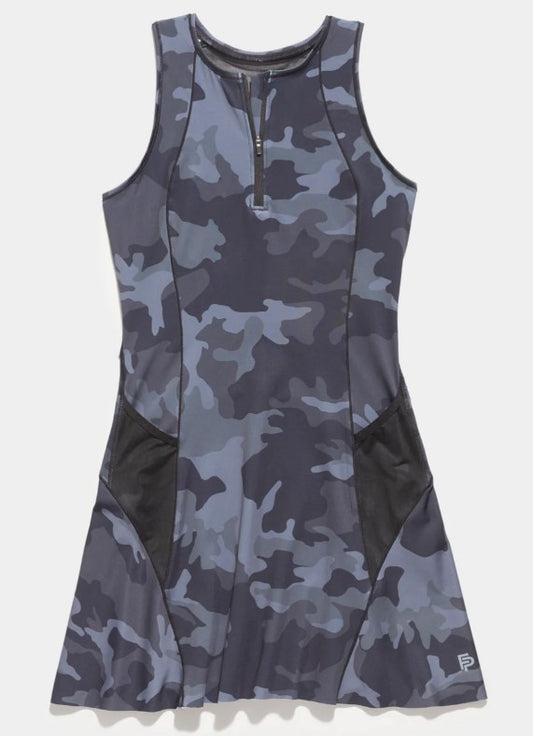 Flint Park Ace Tennis Dress - Camo